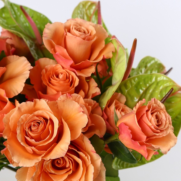 Букет «Персиковое Искушение»