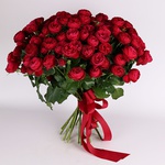 Bouquet of peony roses "Exquisite Burgundy"