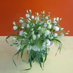 Field bouquet with eustoma