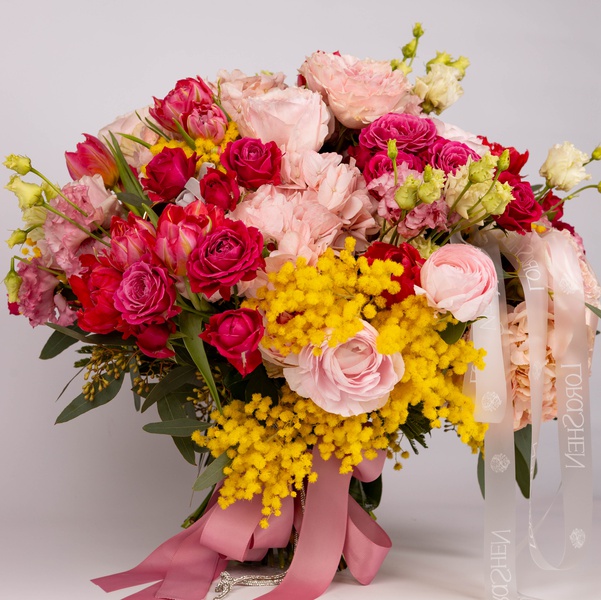 The “Pink Delight” bouquet