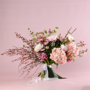 Букет «Розовая поэзия»