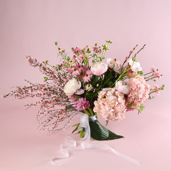 Букет «Розовая поэзия»