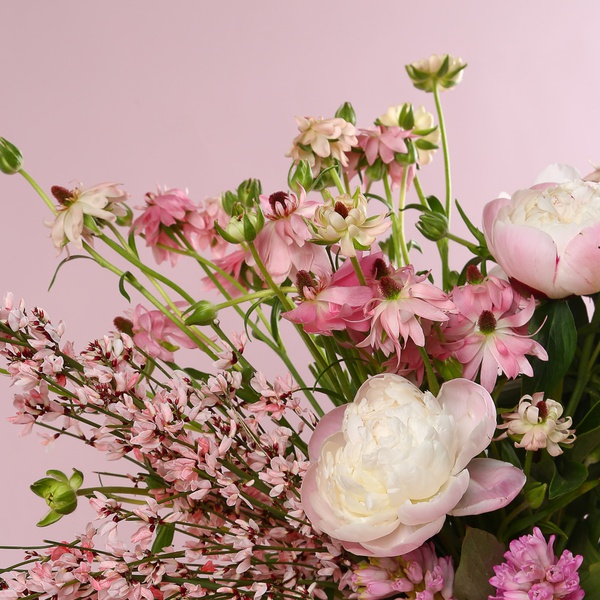 Букет «Розовая поэзия»