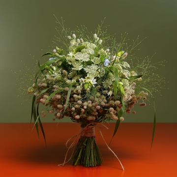 Field bouquet with astrantia