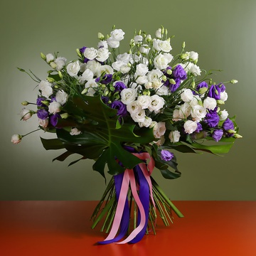 Bouquet of 25 branches of eustoma