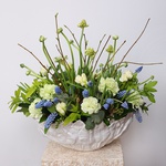 Floral Composition in a vase of primroses