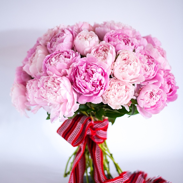 Bouquet "Pink peonies"