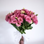 Bouquet "Pink eustoma" S