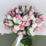 Bouquet "Tenderness of tulips"