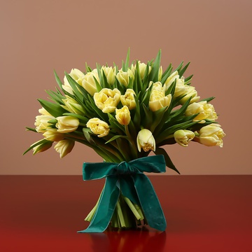 Bouquet of 51 peony tulips