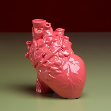 Vase "Heart" pink
