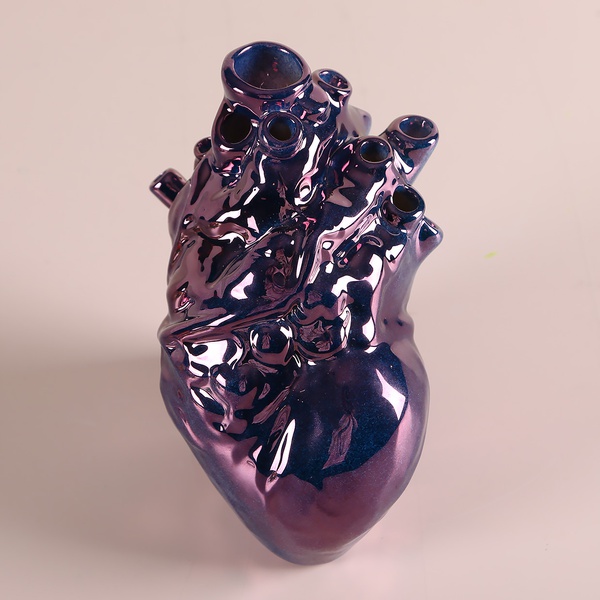 Vase "Heart" cobalt