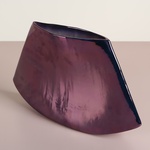 Керамическая ваза "Японский стиль" фиолетовая