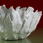 Ceramic vase hemisphere "Botanical Touch"