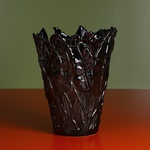Ceramic vase "Botanical Touch" black