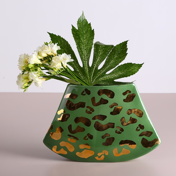 Vase "Japanese Signature" green