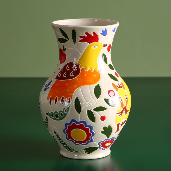 Vase Glechik, colored