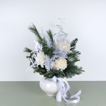 Bouquet "Snowy Luxury"