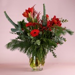 The “Winter Red Symphony” bouquet