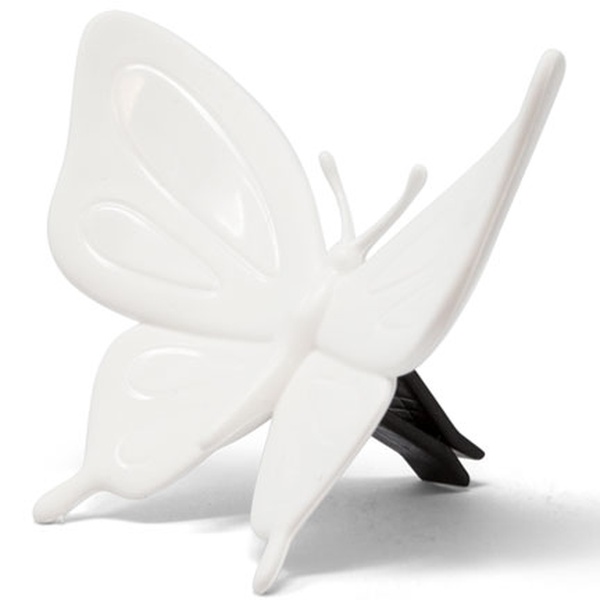 Auto diffuser Butterfly White