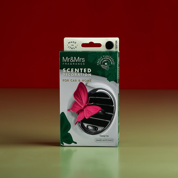 Авто дифузор Mr&Mrs Fragrance Butterfly Pink