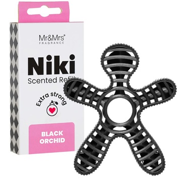 Replaceable Niki Refill Black Orchid flavored part