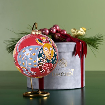 Ceramic Christmas ball "Mouse"