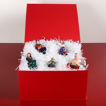 Set of ceramic toys "Dikanka" non-ferrous