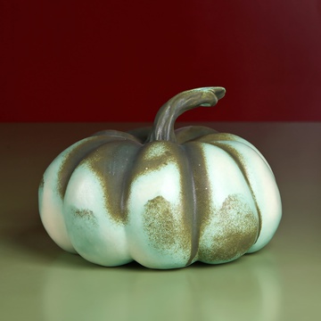 Ceramic pumpkin green gradient