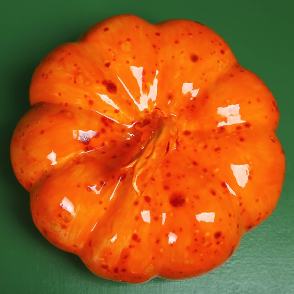 Керамическая тыква оранжевая
