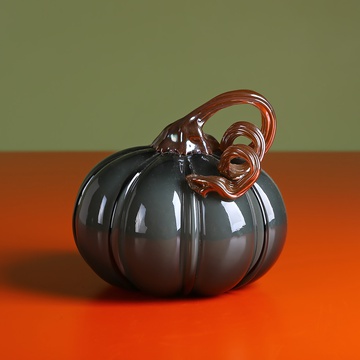 Glass pumpkin Cor Mulder
