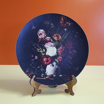 Plate "Flowers in a vase"