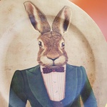 Plate "Rabbit"