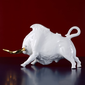 Statuette"Messenger of Zeus", white