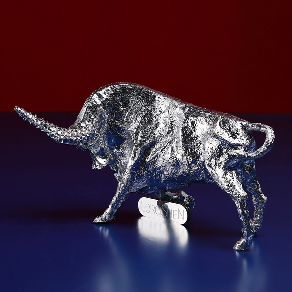 Figurine "Bull" silver