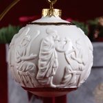 Christmas ceramaic ball bas-relief "Myths of Ancient Greece" 2