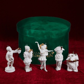Set of ceramic toys "Nutcracker"