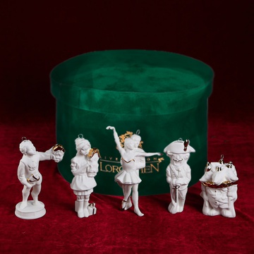 Set of ceramic toys "Nutcracker"