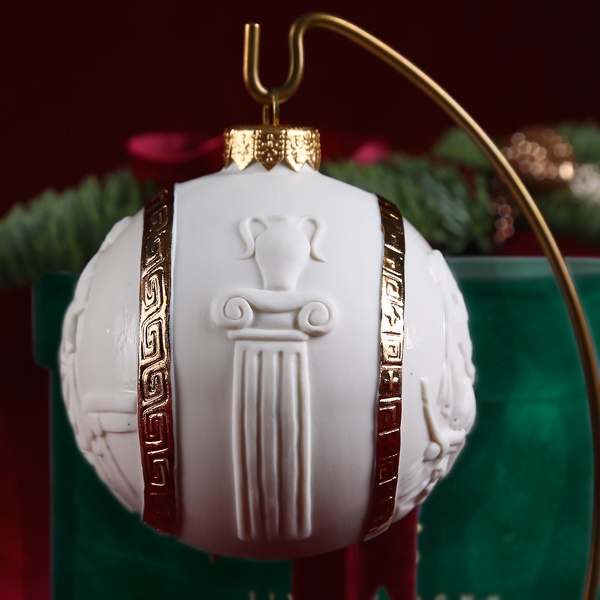 Christmas ceramaic ball bas-relief "Myths of Ancient Greece" 3