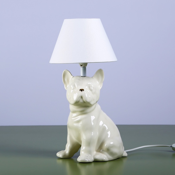 Floor lamp "Bulldog" sits