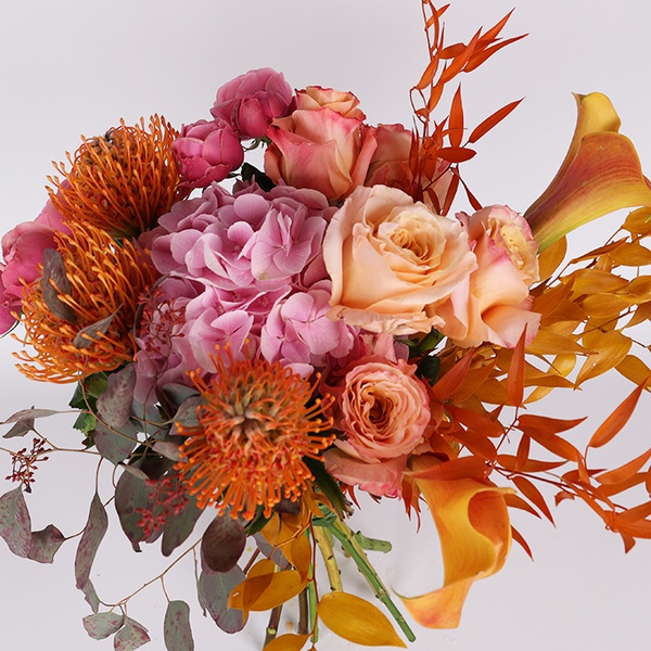 Bouquet "Autumn heat" M