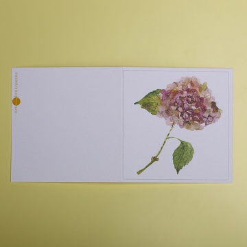 Postcard "Hydrangea" small