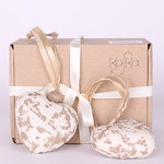 Авторский декор KosKa «Сердечки средние»