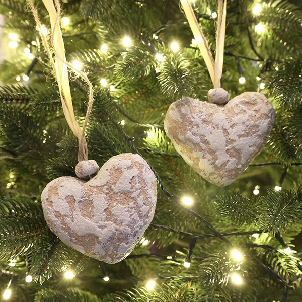 Авторский декор KosKa «Сердечки средние»