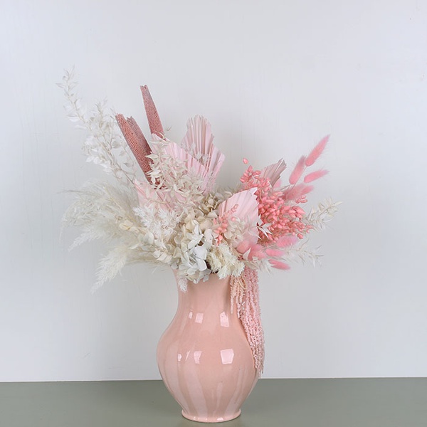 Интерьерная композиция в вазе GLECHYK  "Розовое облако"