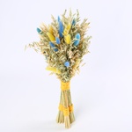 Didukh Easter with yellow-blue lagurus