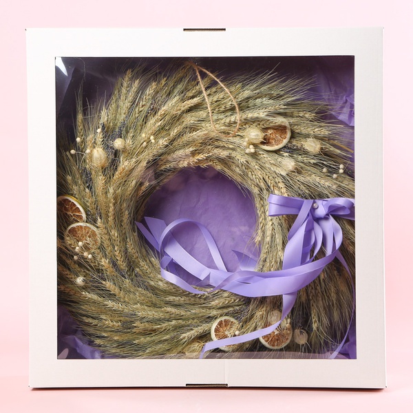 Інтер’єрний вінок «Лавандовий спокій»