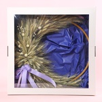 Интерьерный венок «Золотая лёгкость»