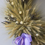 Интерьерный венок «Золотая лёгкость»