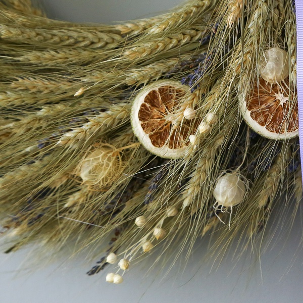 Інтер’єрний вінок «Лавандовий спокій»